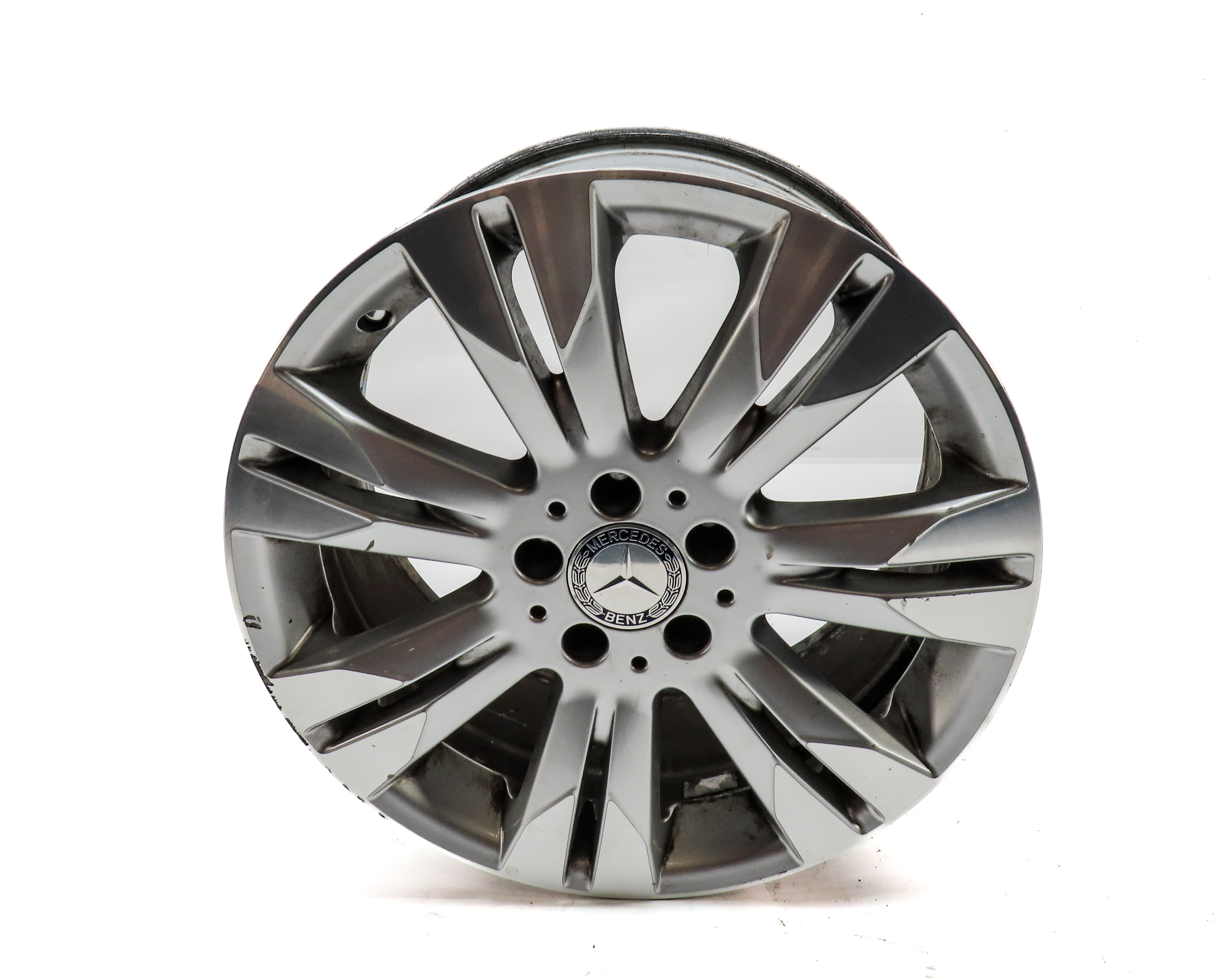 2010 MERCEDES BENZ S400 S450 (W221) 18x8.5 - 14 SPOKE ALUMINUM ALLOY WHEEL RIM — exact item pictured